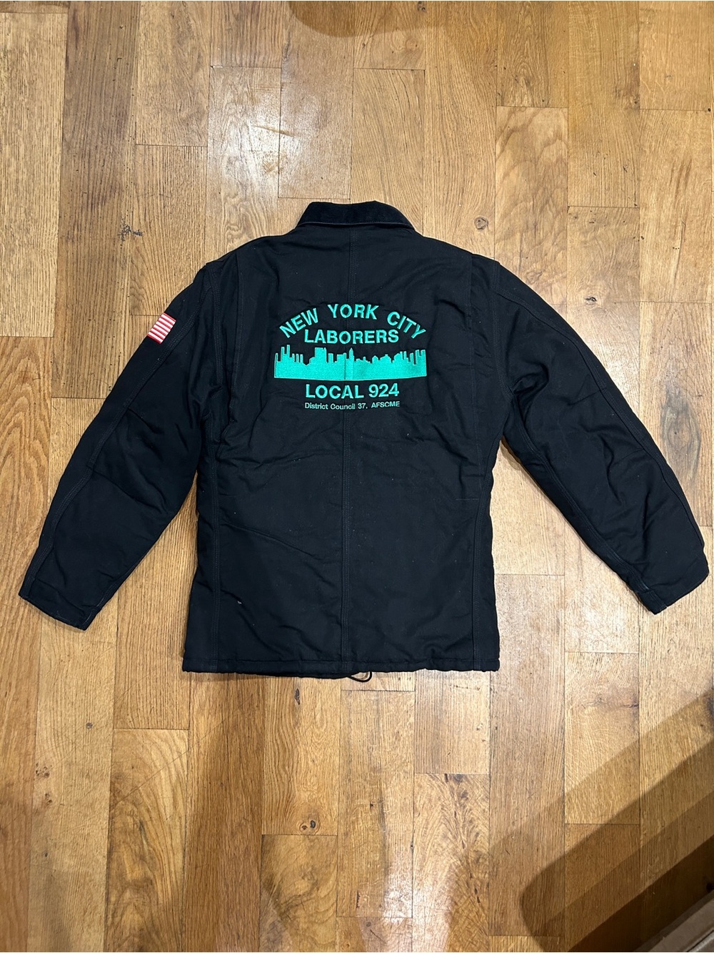 (S) EMBROIDERED CARHARTT UNION DUCK JACKET